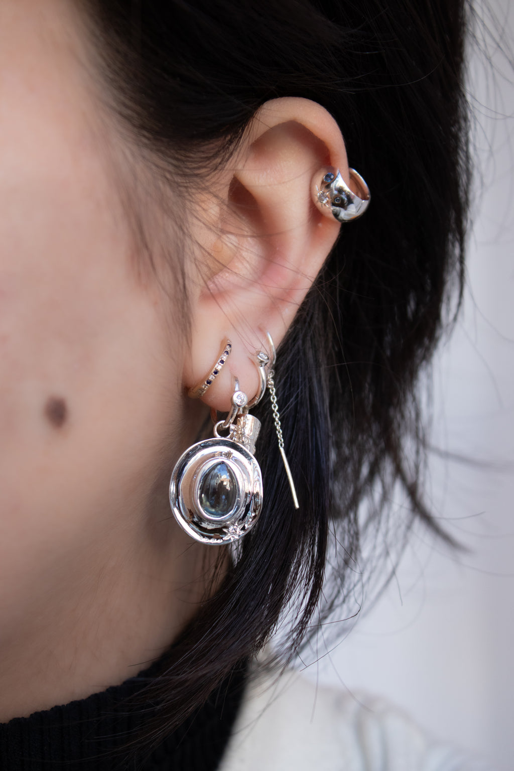 The Cowboy Hat Charm in Sterling Silver