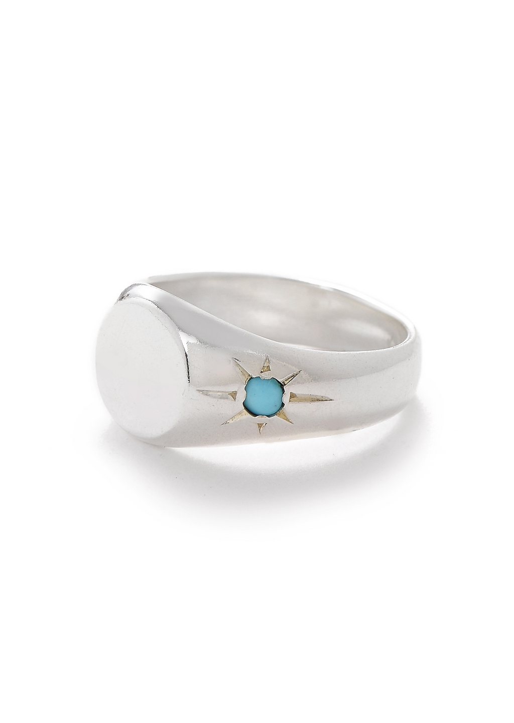 Classic Pinky Signet Ring in Silver