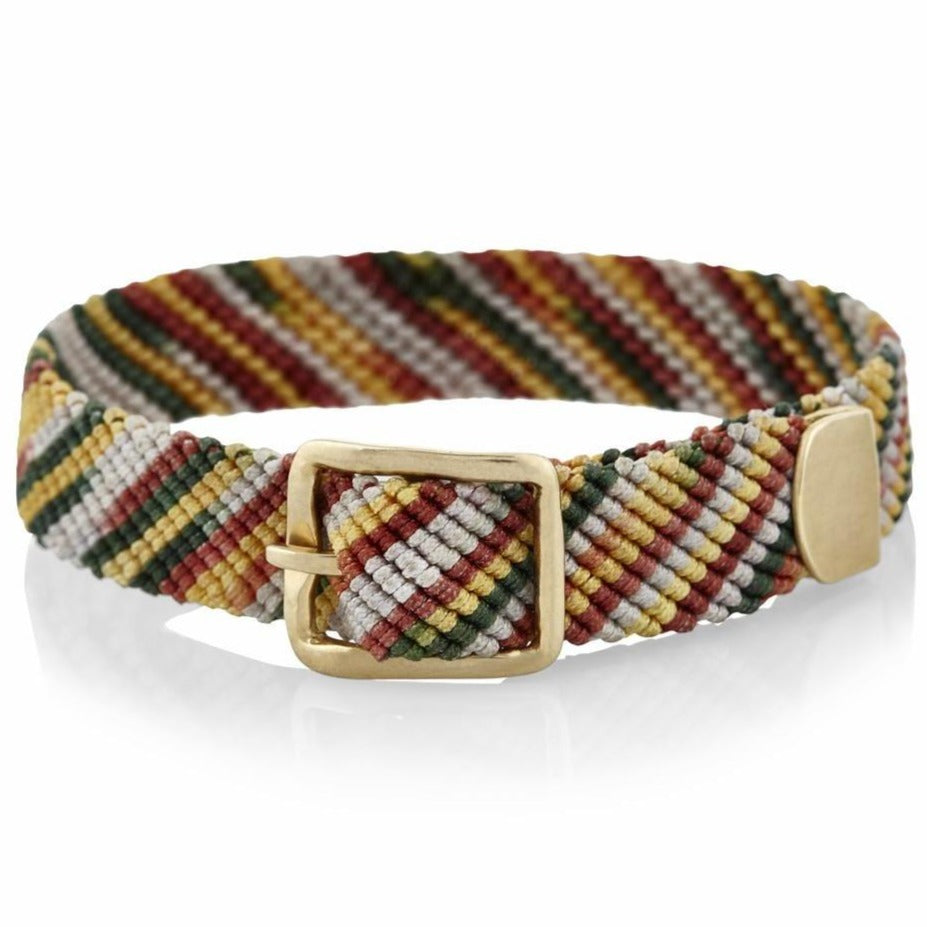 Gold Belt Bracelet in Vintage Flyline