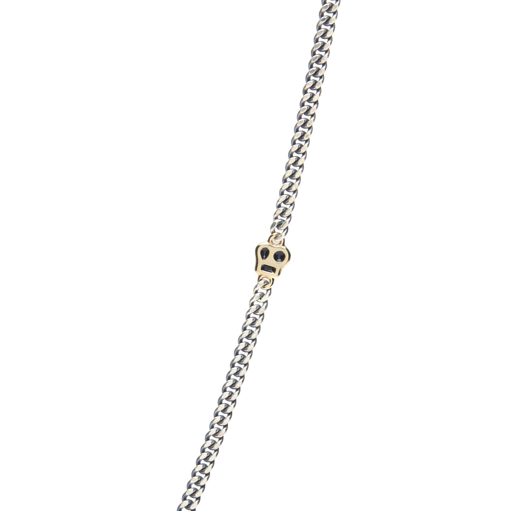 Endless Chain Necklace in Silver and Gold