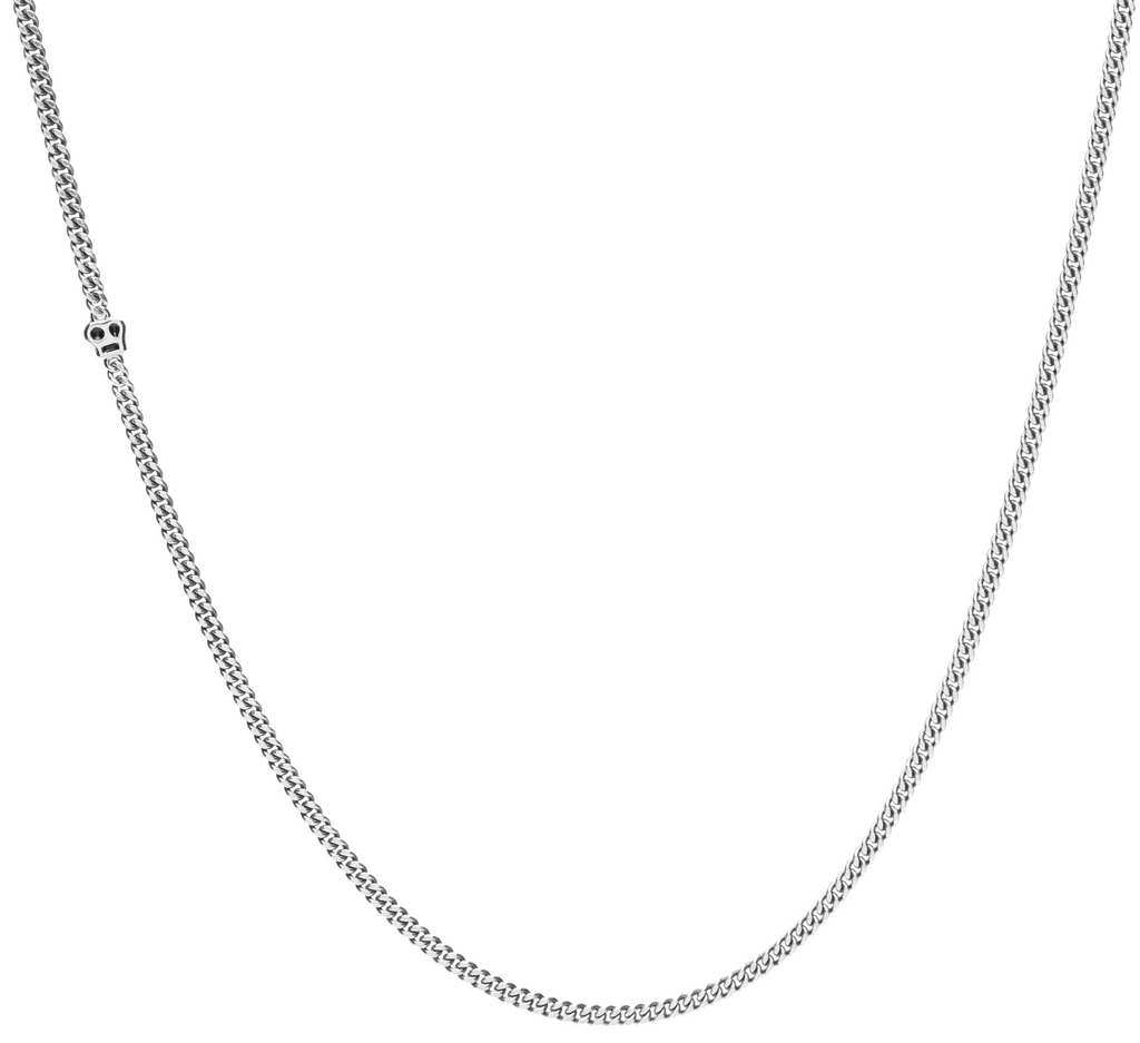 Endless Chain Necklace in Silver
