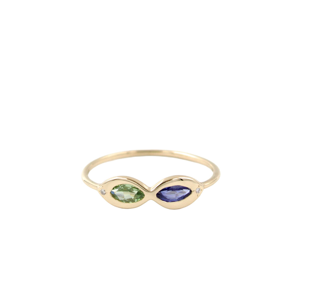 Seeing Double Ring in Dusk