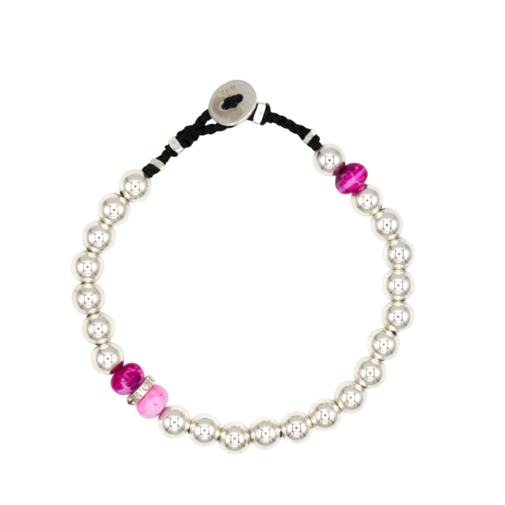 Give Me Silver and Candy Bracelet
