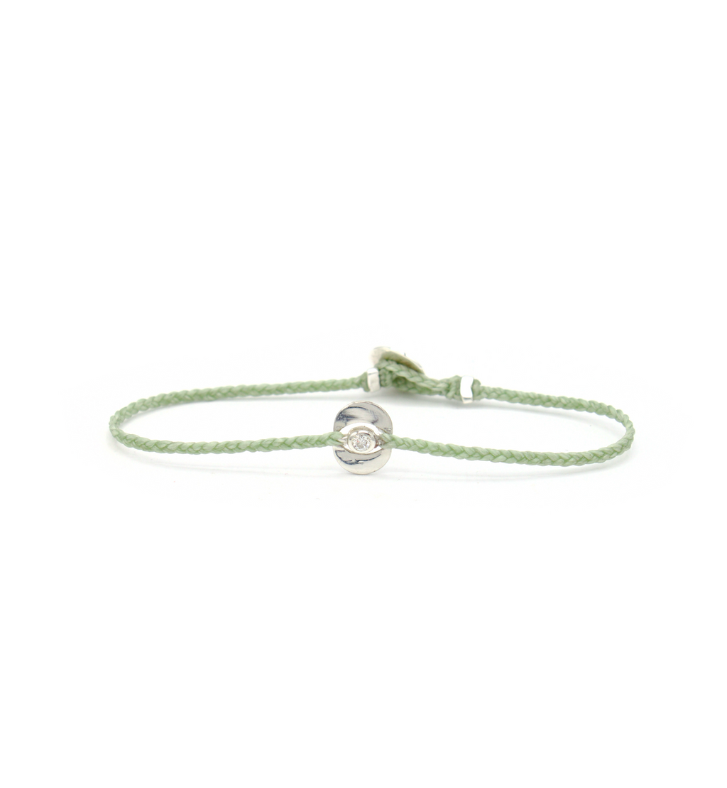 Double Moon Diamond in Sage