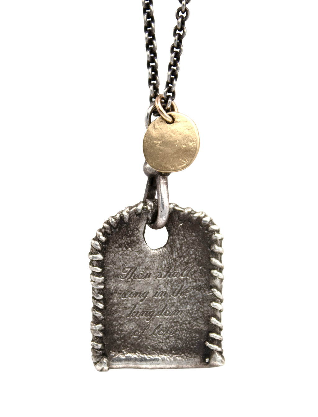 Ancient Door Tag Kingdom of Love Necklace