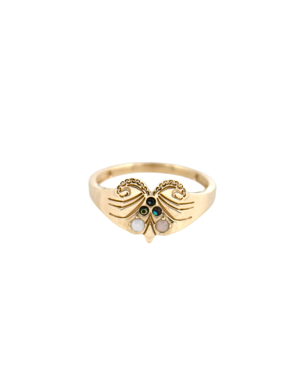 Mariposa Signet Ring