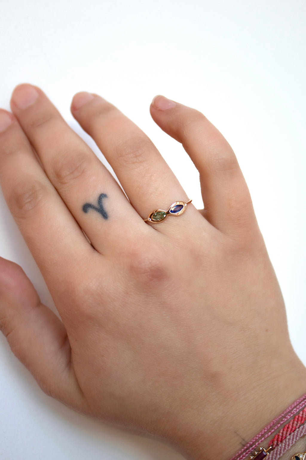 Seeing Double Ring in Dusk