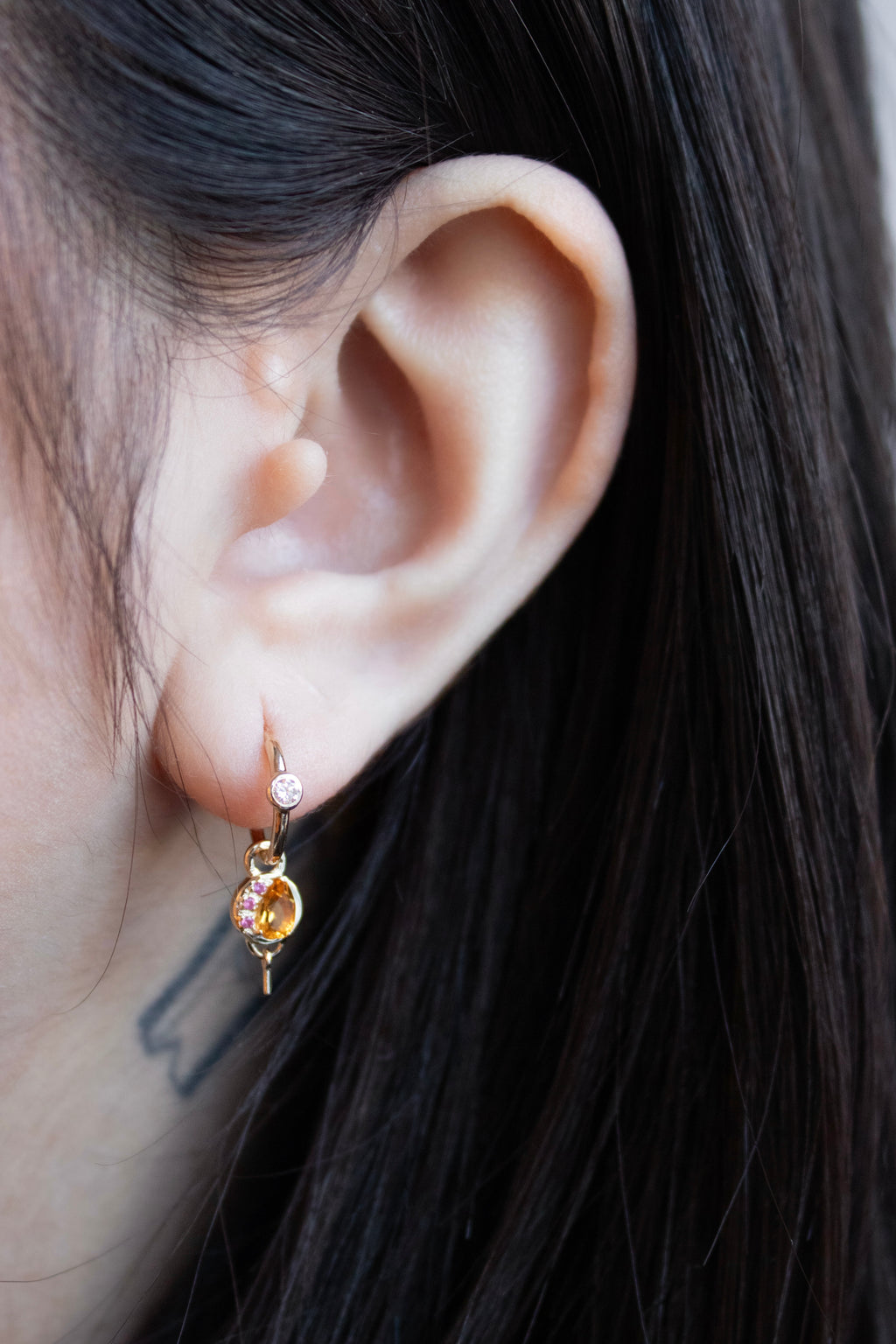 Nectar Charm with Citrine