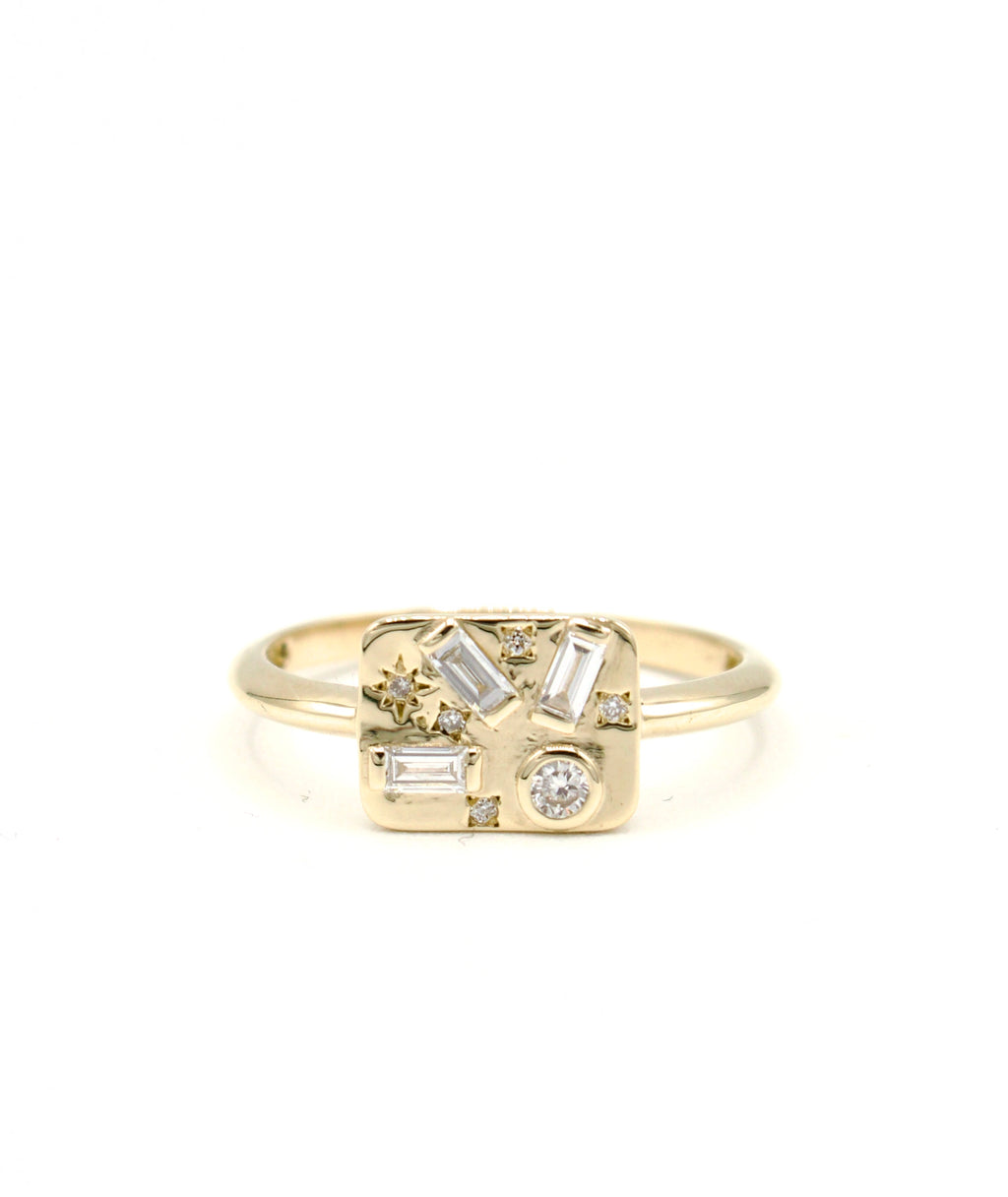 Sunrise Ring in Diamond