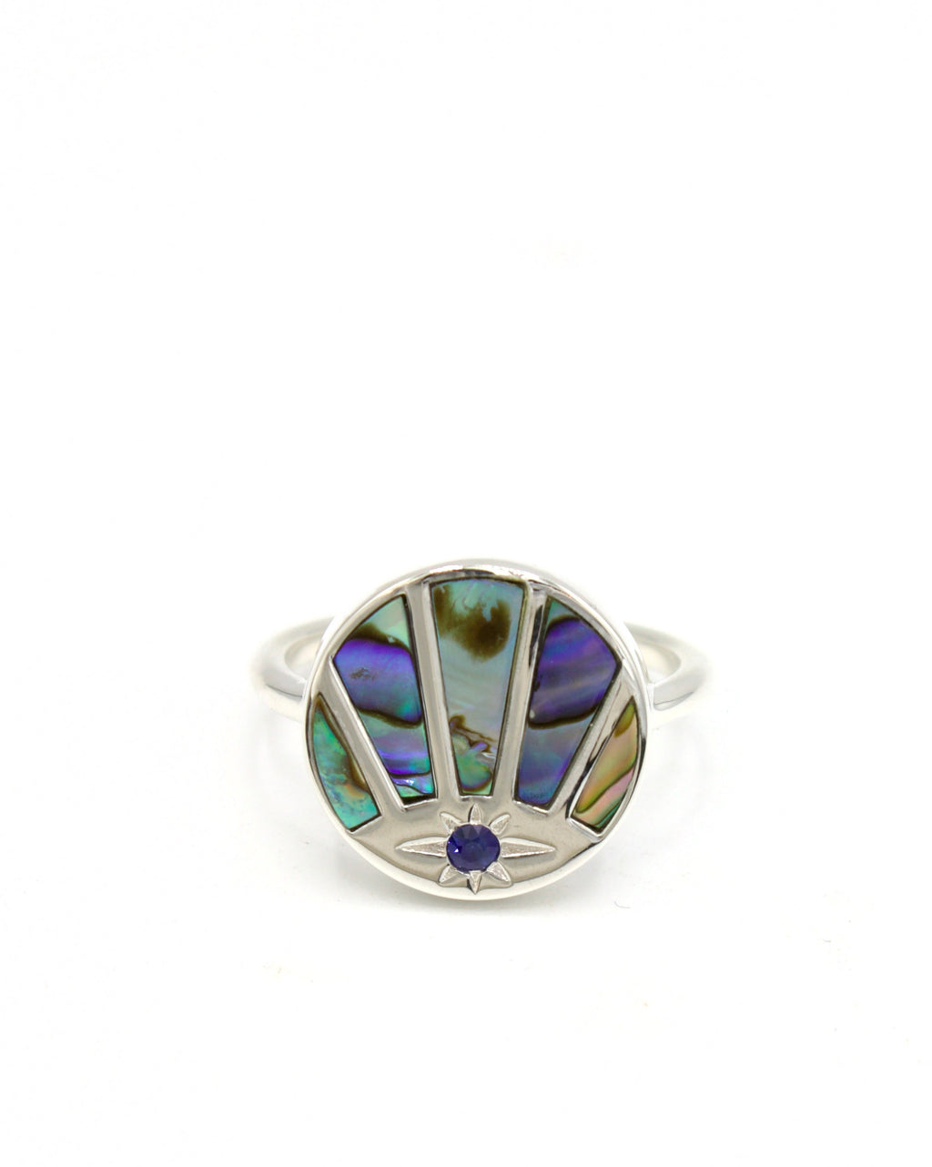 The Aurora Borealis Ring in Sterling Silver