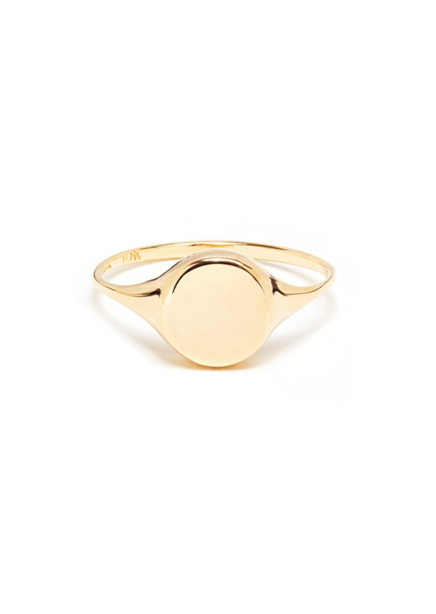 Scosha | Round Signet Ring