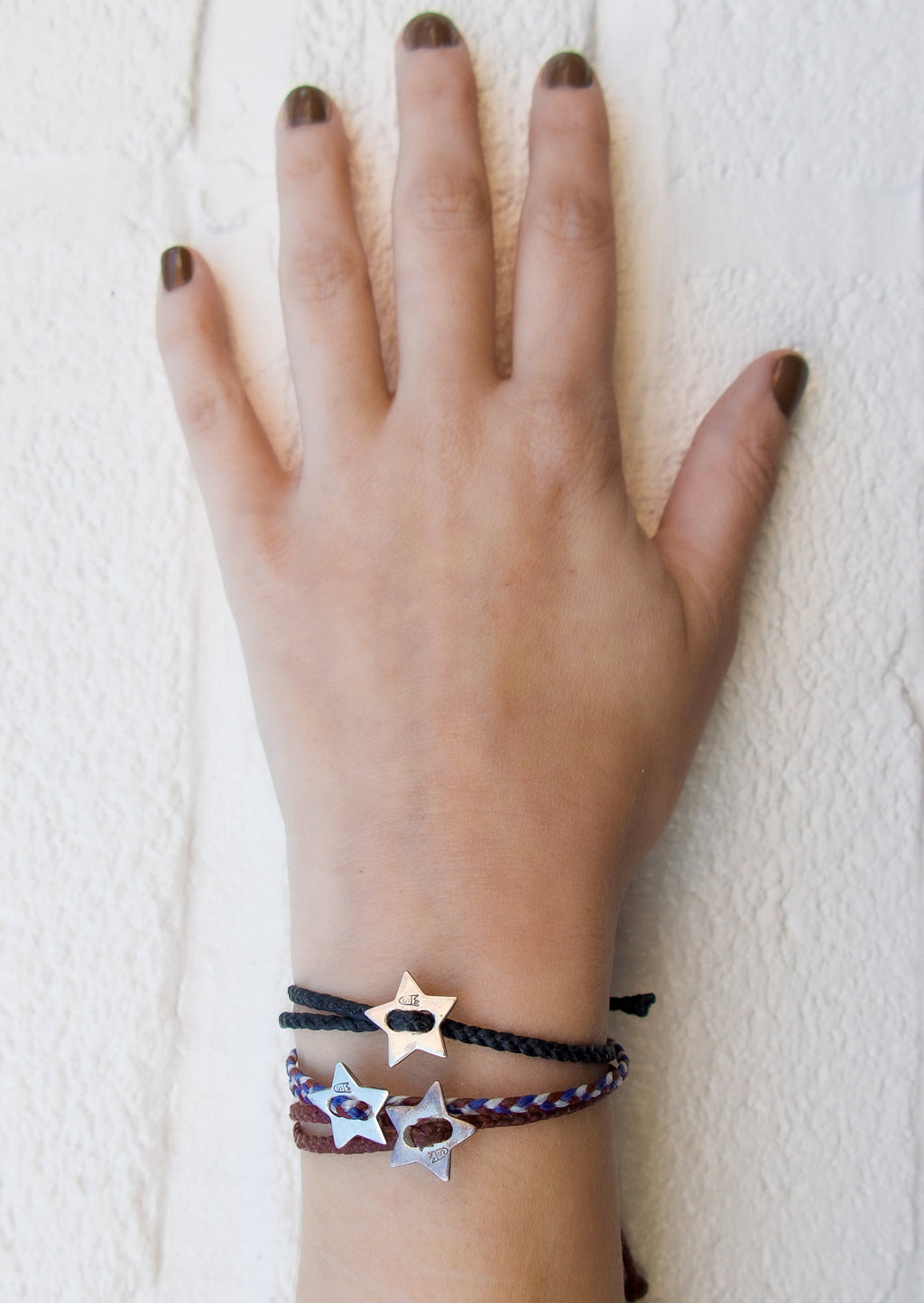 Silver Star Bracelet in Mimosa