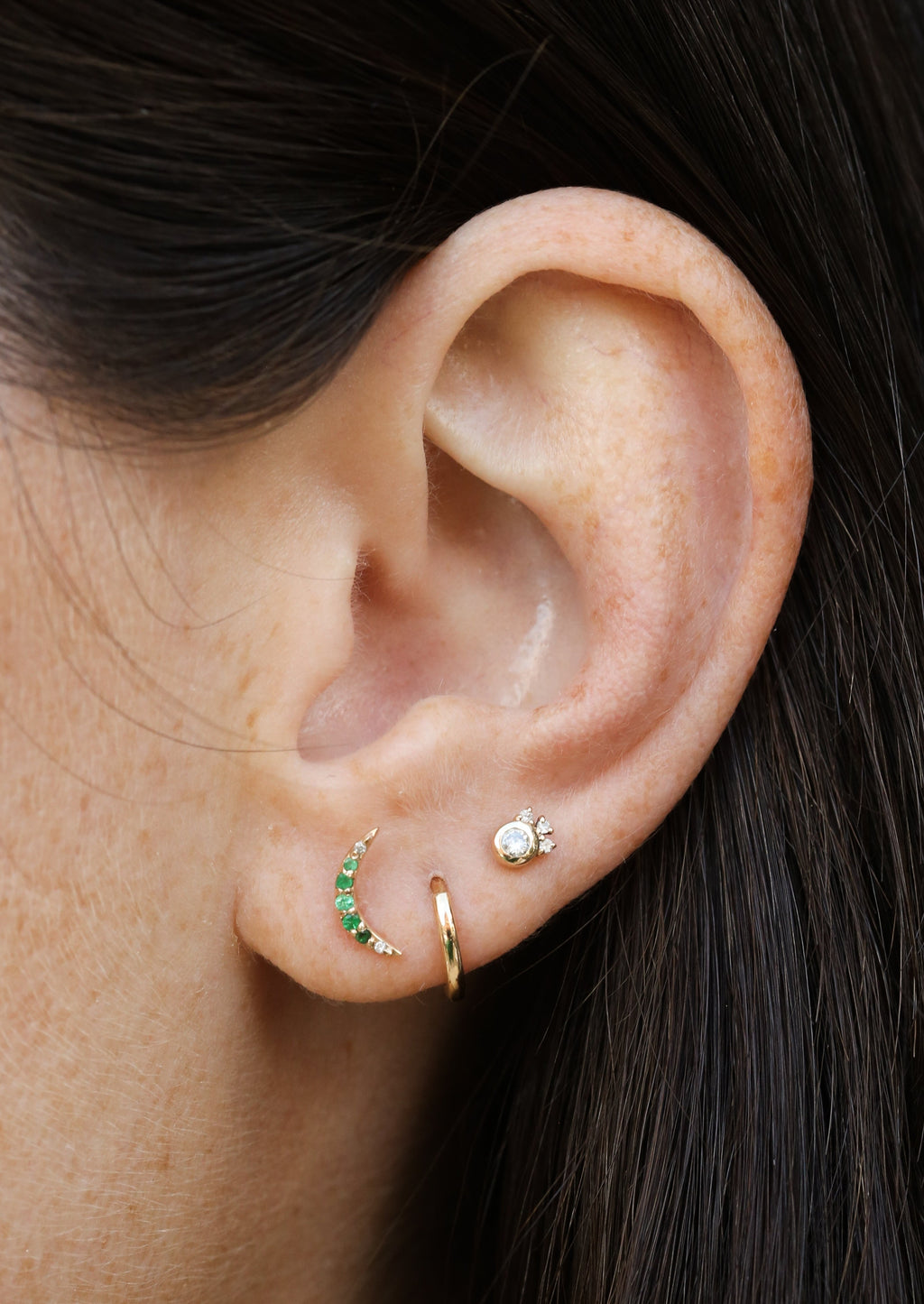 The Emerald Crescent Stud