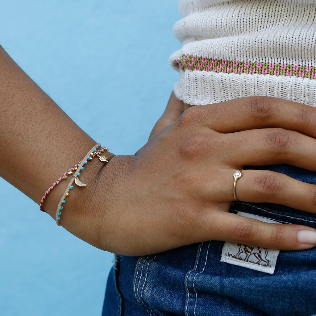 Easygoing Bracelet in Neon Pink/Orange