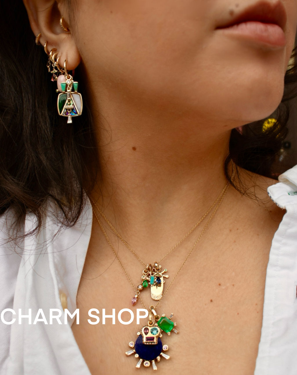 Earring, Necklace and Charms Collection